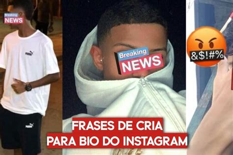 vulgos de cria para instagram|Frases de Cria para Bio do Instagram – BIO DE CRIA